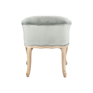 Armchair Grey Velvet