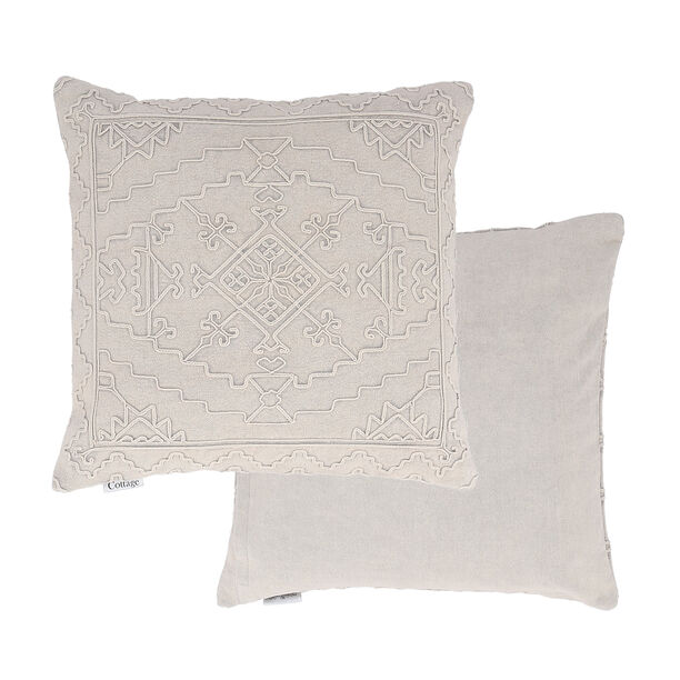 Embroidered Cushion With Pattern 50*50 cm image number 3