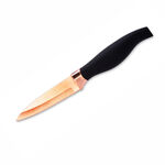 Alberto Paring Knife With Rose Gold Blade L:9Cm image number 0