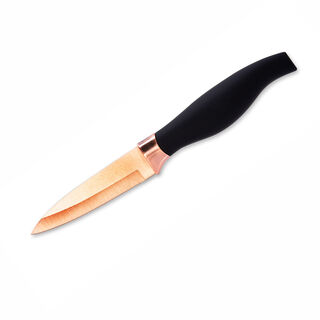 سكين تقشير لون نحاسي طول 9 سم من البرتو 