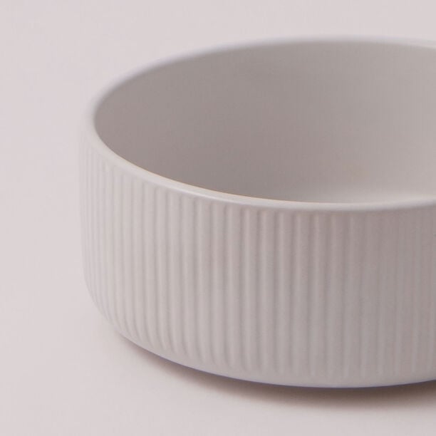 La Mesa Porcelain Set Of 4Pcs Bowls, 6.4", White image number 2
