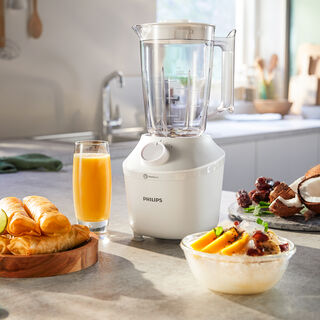Philips Blender 450W, 1.2L, Stainless Steel Blades, Grinder