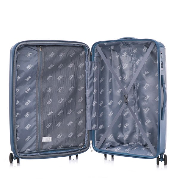 Travel vision durable PP 3 pcs luggage set, turquoise image number 4