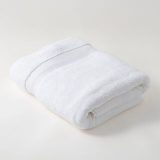 Boutique Blanche Microcotton Bath Towel, White,150*90Cm