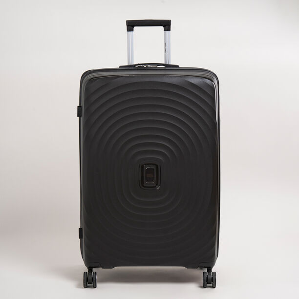 Travel vision durable PP 3 pcs luggage set, black image number 1