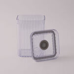 البرتو علبة طعام بلاستيك مخططة سعة 1.9 لتر image number 1