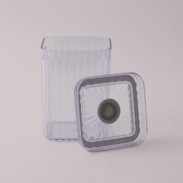 البرتو علبة طعام بلاستيك مخططة سعة 1.9 لتر image number 1