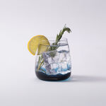 La Mesa 4Pcs Glass Tumbler Set, Blue 340Ml image number 1