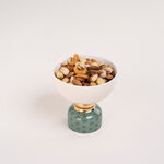 Dallaty white & green nut bowl 17.5*16.5*14.2 cm image number 2
