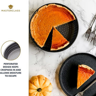 Pie Pan Non Stick Black