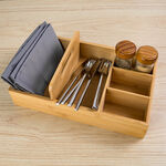 Alberto Bamboo Utensils Holder Box  image number 3