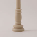 هومز شمعة تاور من شمع الصويا، بيج 6*30سم image number 2