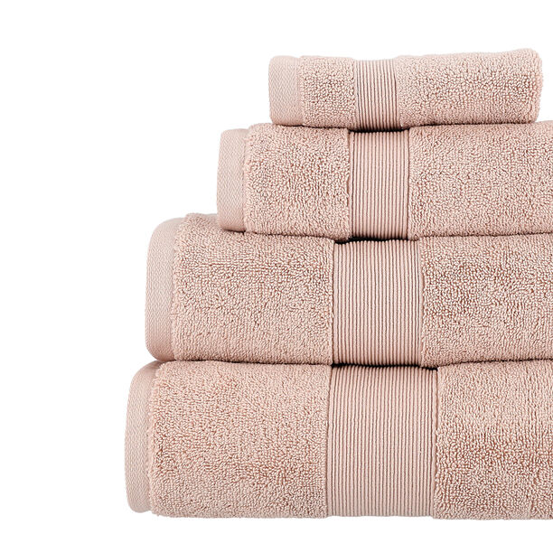 Boutique Blanche blush ultra soft cotton bathroom towl 100*150 cm image number 3