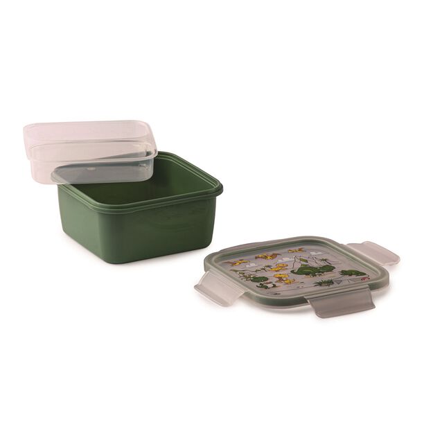 Snips Snipslock lunchbox dino 15*7.5cm, green image number 2