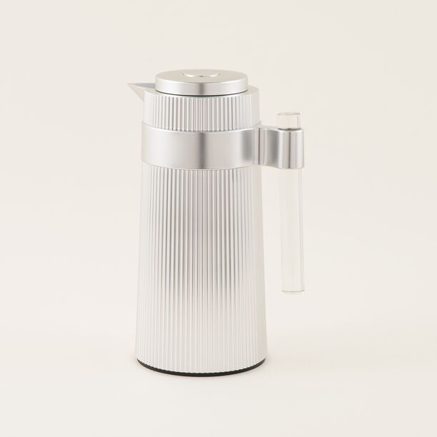 Dallaty plastic vacuum flask 1L, silver image number 1