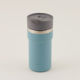 Dallaty Stainless Steel Thermo Travel Cup, Blue, 400 Ml