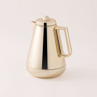 دلتي دلة ستانلس ستيل، ذهبي 1 لتر