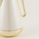 دلتي دلة ستانلس ستيل، فضي مع وردي شفاف 1 لتر image number 2