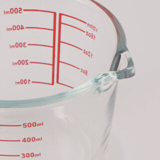 Alberto 500ml borosilicate glass measuring cup