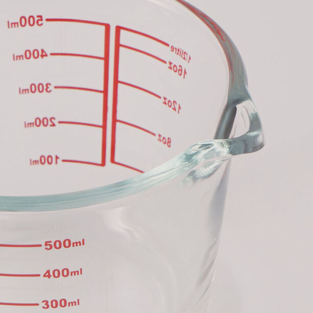 Alberto 500ml borosilicate glass measuring cup image number 1