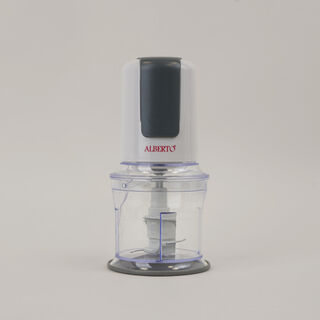 Alberto electric chopper 500ml, 400w, 2 speeds, white