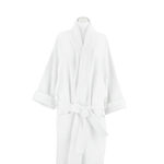 Bath Robe White Waffle Size: L / XL image number 3