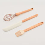 بنتولا 3 قطع أدوات خبز سيليكون، ألوان متنوعة مختلفة الأحجام image number 0