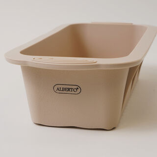 Alberto silicone baking mould 25.3*13*6.6cm, cream