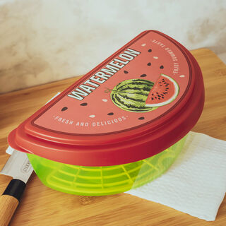 Snips Plastic Watermelon Saver Red Color