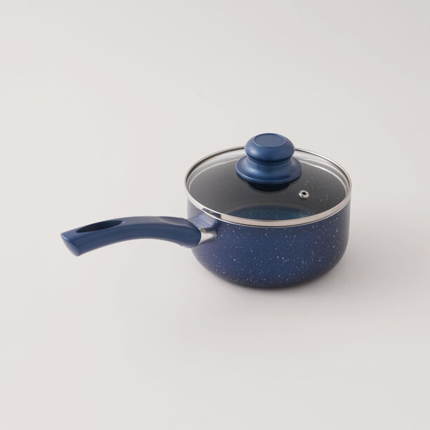 بنتولا طقم قدور جرانيت غير لاصق 12 قطعة، أزرق image number 8