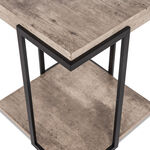 Wooden side table 40*40*50 cm image number 3