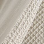 Boutique Blanche comforter 3pcs cotton beige full size 260*240 image number 4