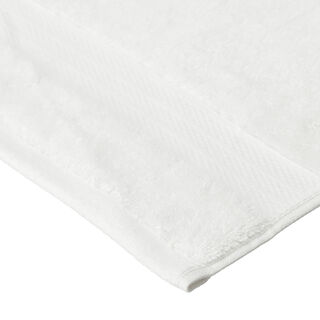 100% egyptian cotton face towel, white 30*30 cm