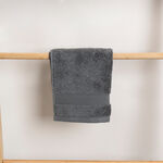 100% egyptian cotton face towel, gray, 30*30 cm image number 2