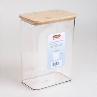Pantry canister 2500ml with bamboo lid
