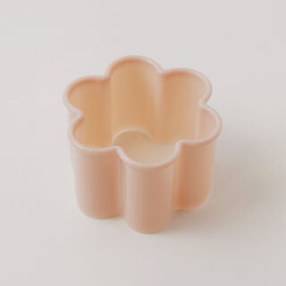 Alberto cookie cutter set 6pcs flower shaped, cream