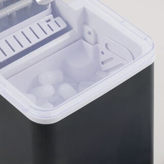 Alberto polypropylene ice maker, black 1L 10 12kg/24h 150W