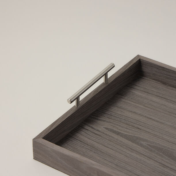 Dallaty brown wooden serving tray 48*35.8*7.5 cm image number 2