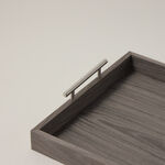 Dallaty brown wooden serving tray 48*35.8*7.5 cm image number 2