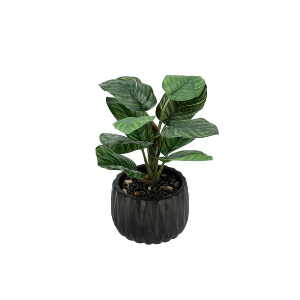 ARTIFICAL PLANT IN CLAY POT image number 1