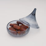 Dallaty Glass Date Bowl 15ml, Grey image number 0