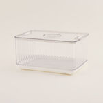 "علبة تخزين طعام ألبرتو شفافة 26.5*18*13.5سم image number 0