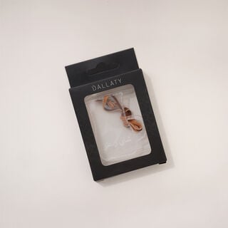 Vacuum flask arylic tag with thyme tea label