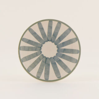 "Rio Geo Blue 20 Piece Dinner Set for 4 People