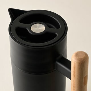 Stainless Steel Coffee Jug Black