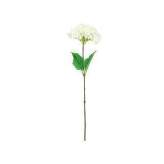 Artificial Flower Single Hydrangea White