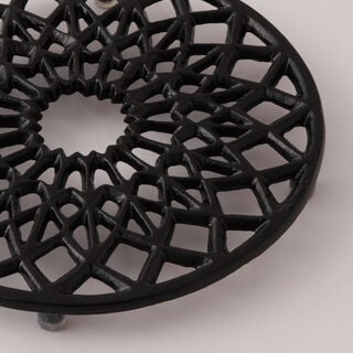 البرتو حامي أواني الومنيوم 22*22سم، أسود