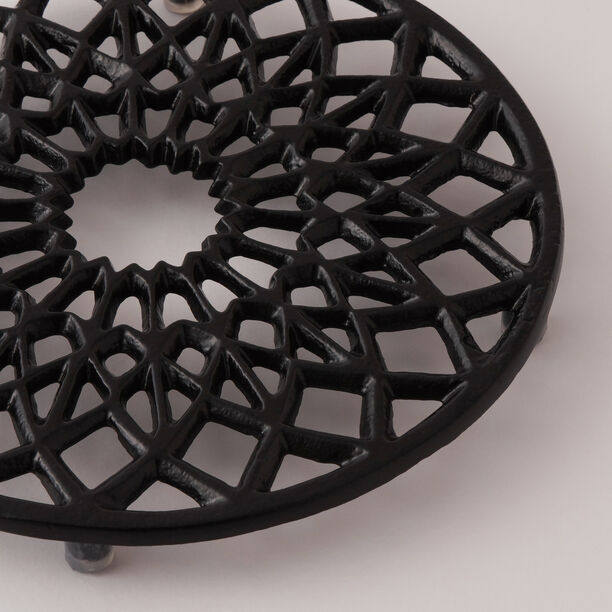 البرتو حامي أواني الومنيوم 22*22سم، أسود image number 1