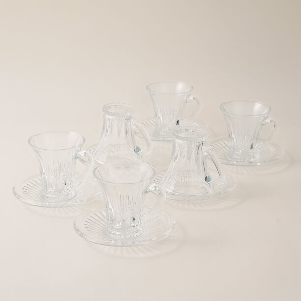 Dallaty 12 pcs tea set 10*8*9 cm image number 1