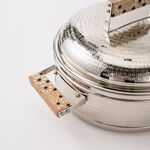 La Mesa silver and gold metal food server 3L image number 3